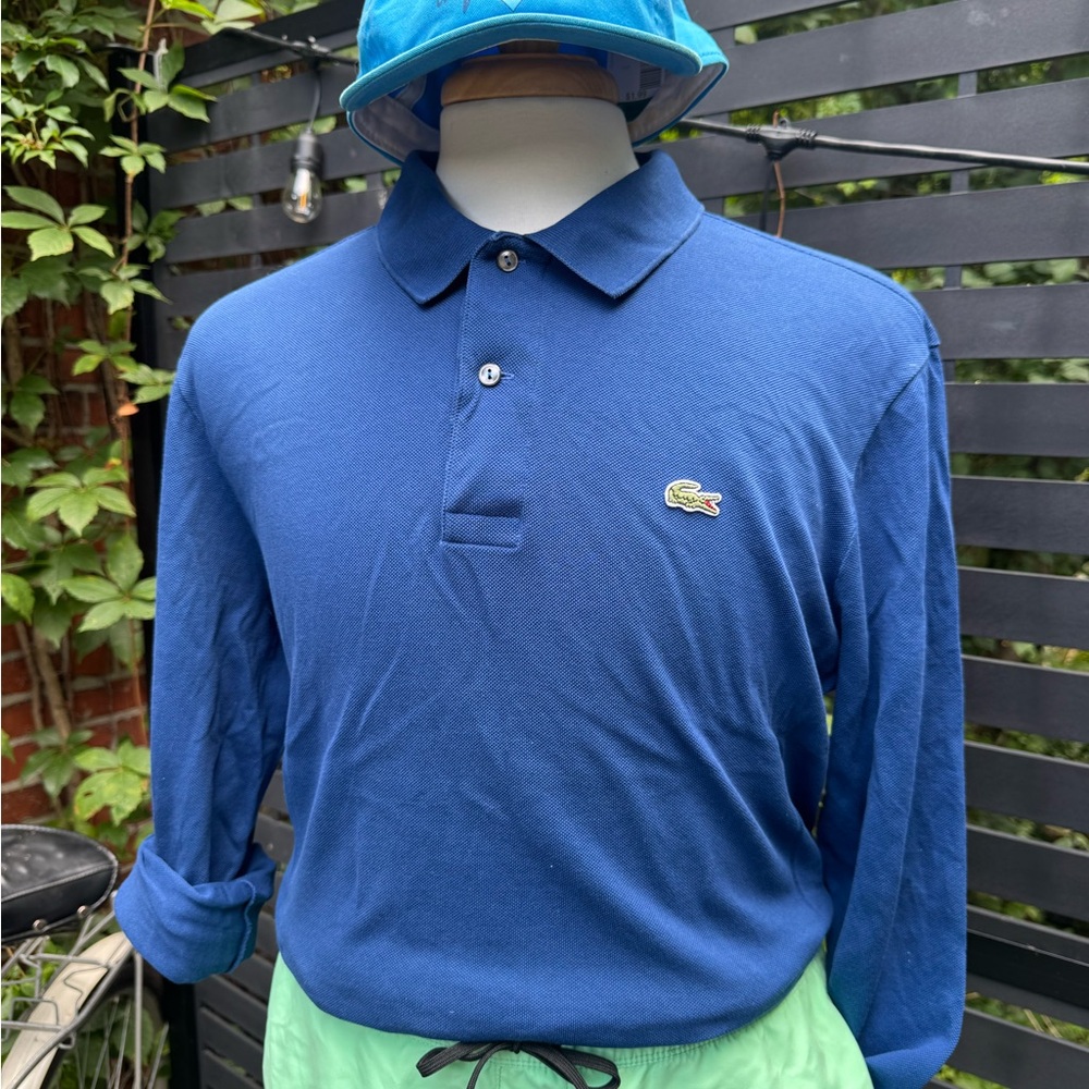 Lacoste Classic Fit Blue Polo